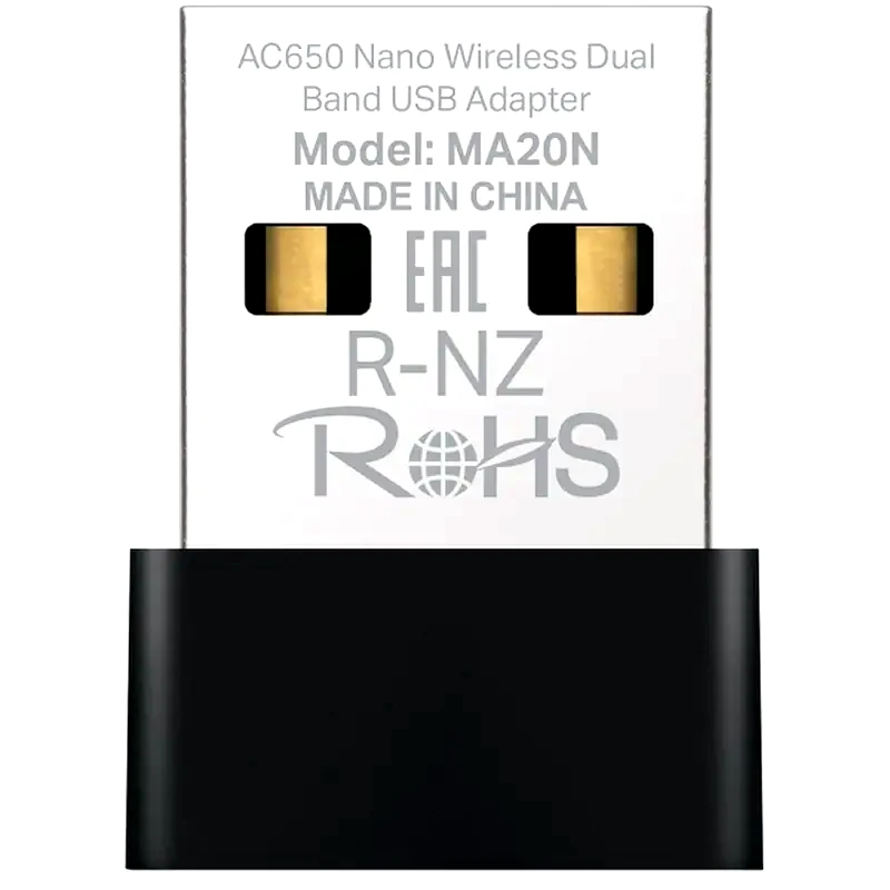 MERCUSYS Mercusys Nano v1 USB Αντάπτορας Δικτύου Ασύρματη Σύνδεση 650Mbps