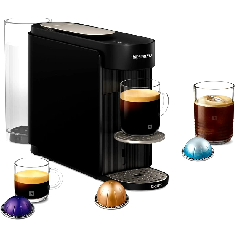 KRUPS Nespresso® VERTUO UP KRUPS XN9408F0 Ink Black Μηχανή Καφέ