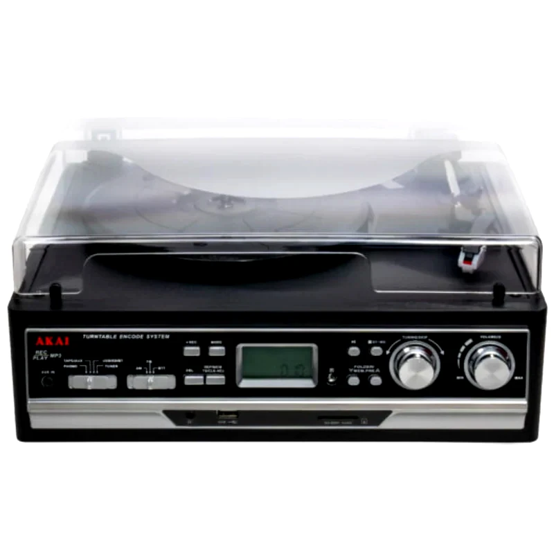 AKAI Πικάπ Akai ATT-15SE Με Ενσωματωμένα Ηχεία - Μαύρο