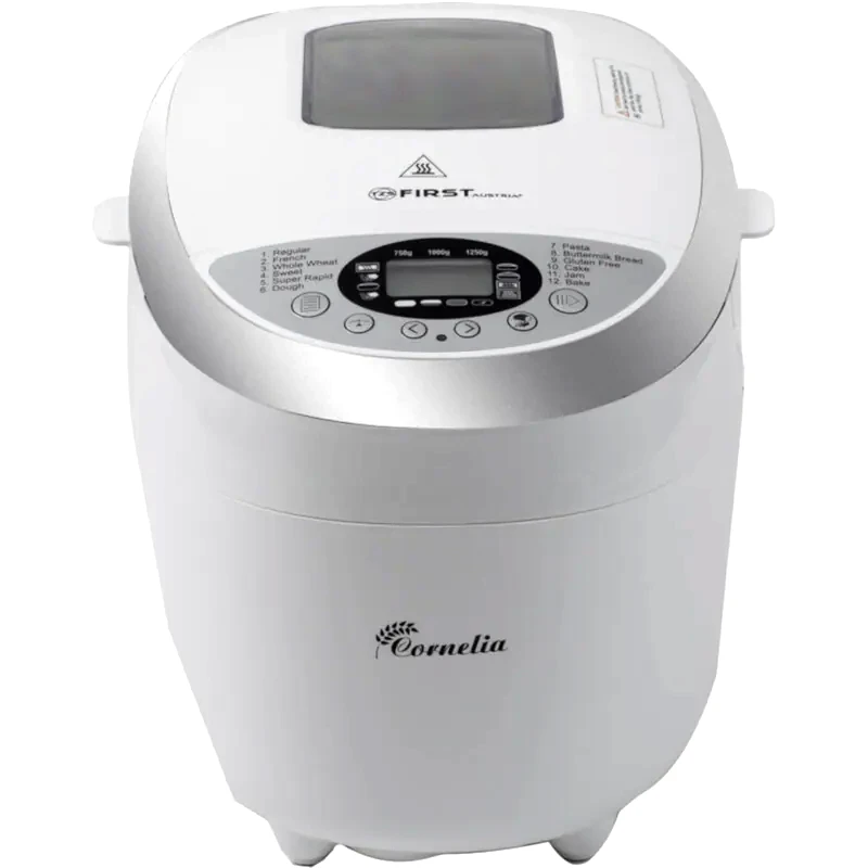 FIRST AUSTRIA Αρτοπαρασκευαστής FIRST AUSTRIA FA-5152-3 800 W Λευκό