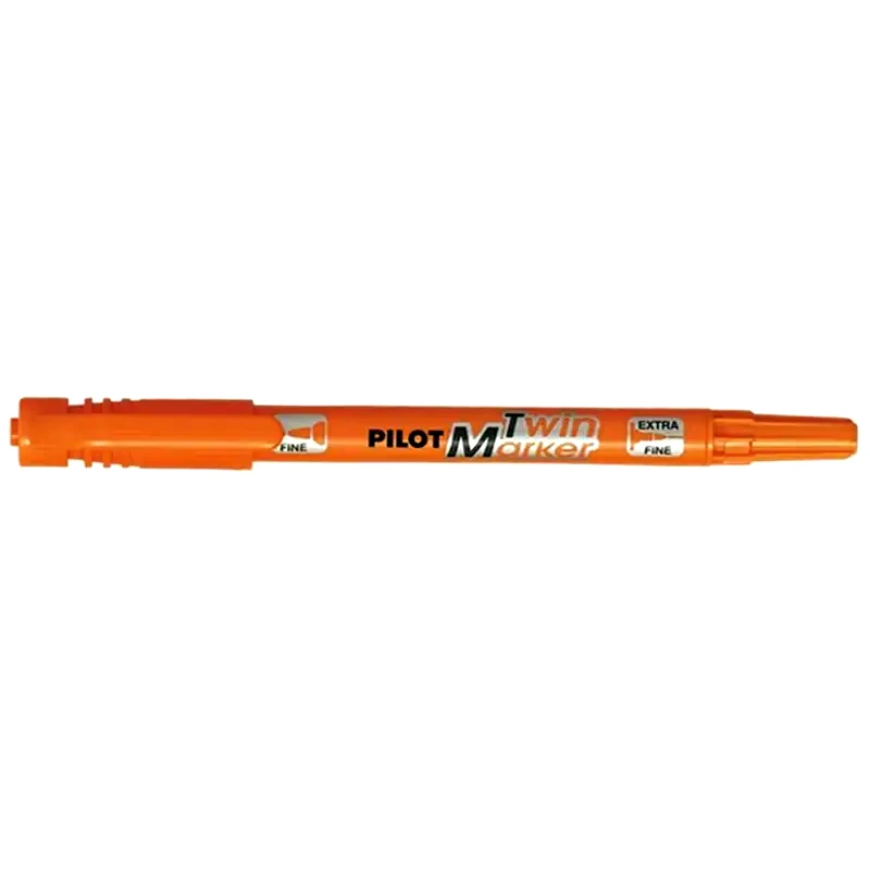 PILOT Μαρκαδόρος Ανεξίτηλος Pilot Twin Πορτοκαλί 1.0 mm