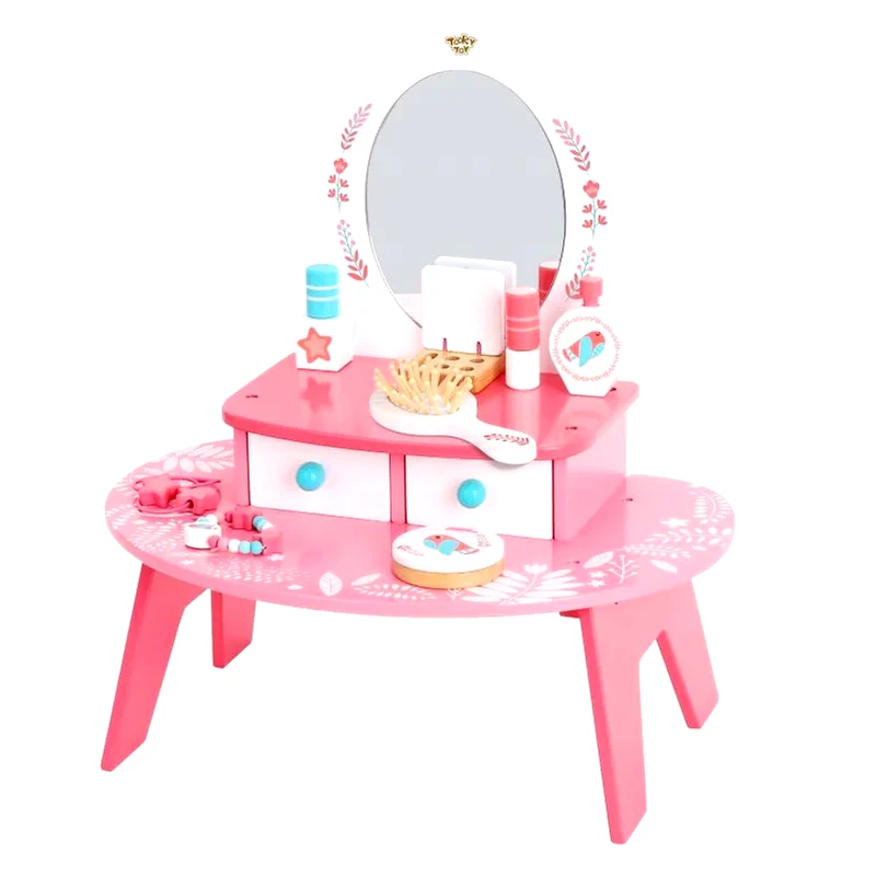 TOOKY TOY Ξύλινο Παιχνίδι TOOKY TOY Μπουντουάρ Ομορφιάς Με Καθρέφτη