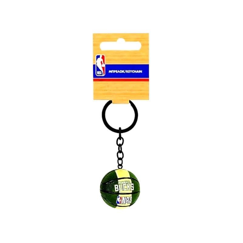 GIM Μπρελόκ GIM 3D Ball NBA - Milwaukee Bucks