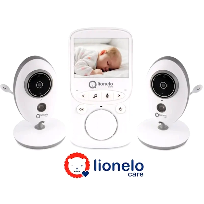 LIONELO Lionelo Babyline 5,1 Ενδοεπικοινωνία White
