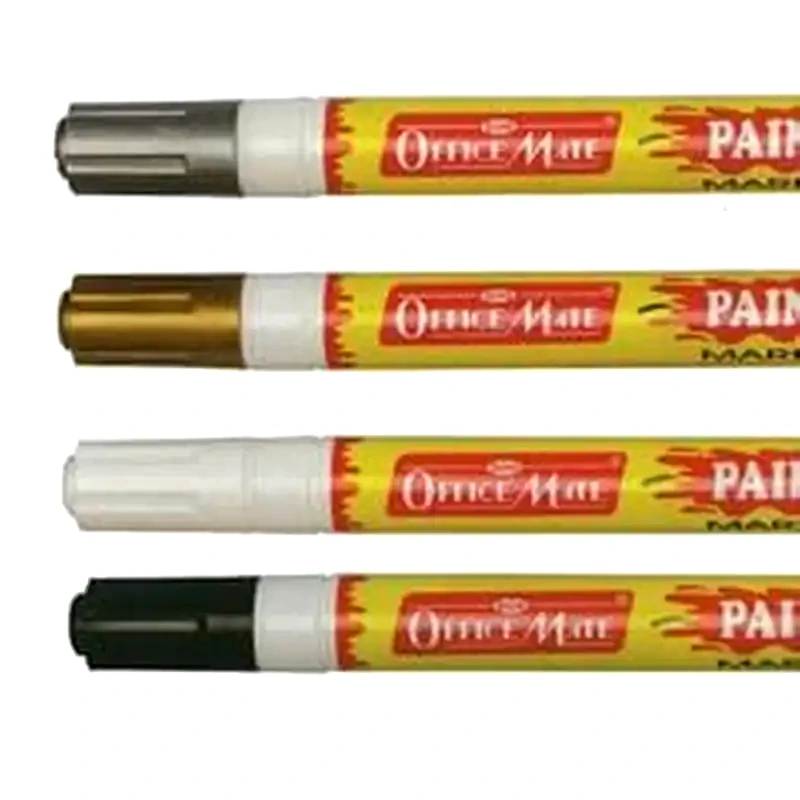 OFFICE MATE Μαρκαδόρος Ανεξίτηλος Newone Stationery Co. Limited Ασημί 2.0 mm