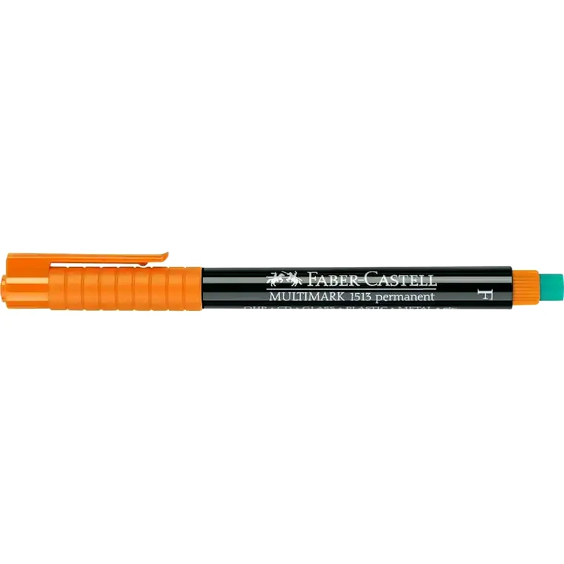 FABER CASTELL Μαρκαδόρος Γραφής Faber Castell Multimark F Πορτοκαλί 0.6 mm