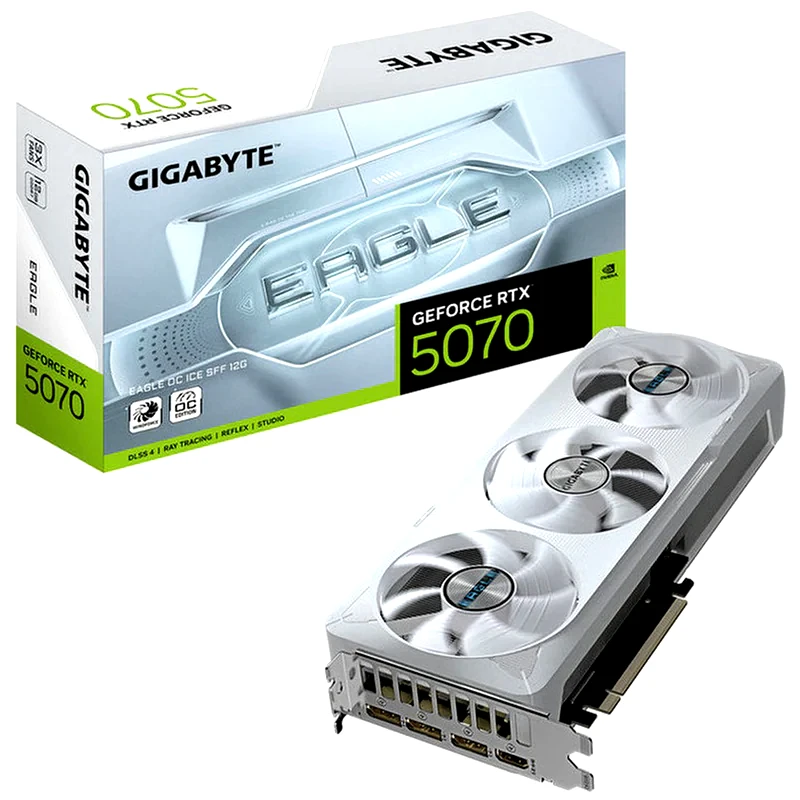 GIGABYTE Κάρτα Γραφικών Gigabyte VGA GV-N5070EAGLEOC ICE-12GD GeForce RTX 5070 12GB