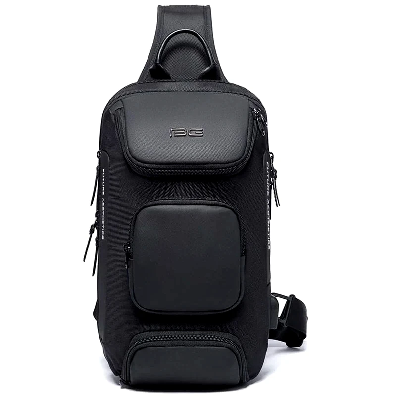BANGE Τσαντάκι Ώμου Χιαστί Crossbody Bange Μαύρο