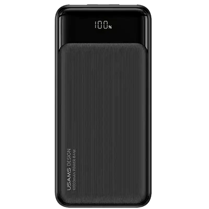 USAMS Powerbank Usams US-CD198 10.000 mAh - Μαύρο