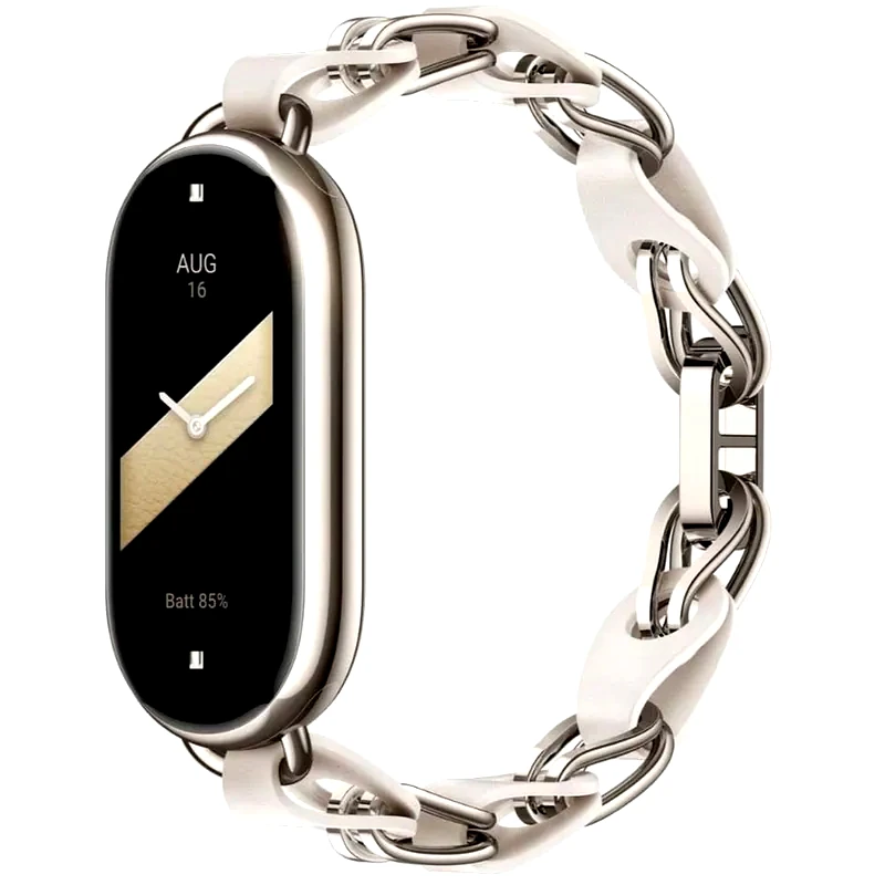 XIAOMI Λουράκι Xiaomi Chain Strap BHR7313GL για Xiaomi Smart Band 8 - White