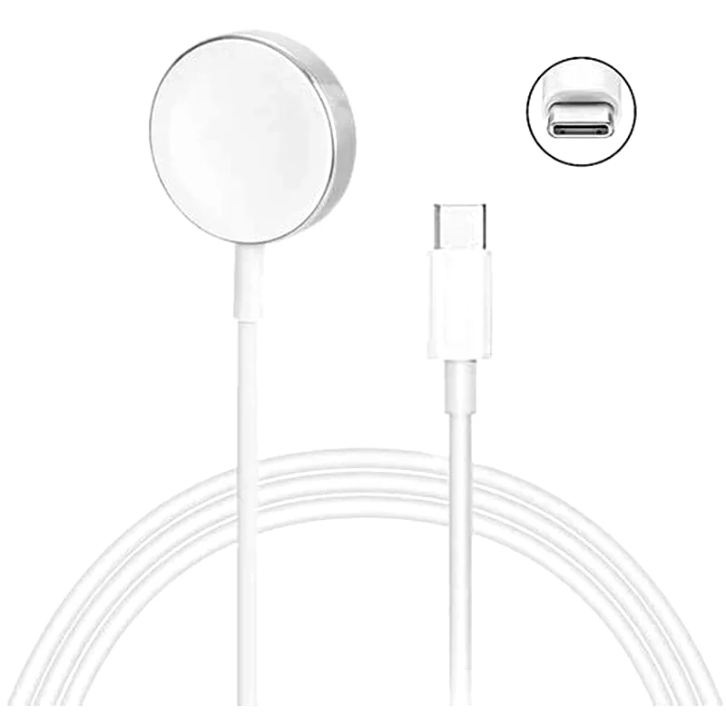 LAMTECH Καλώδιο Φόρτισης Lamtech Type-C για Apple Watch - 1m - Λευκό