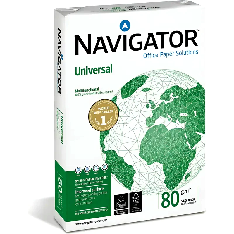 NAVIGATOR Navigator Χαρτί Εκτύπωσης A4 80gr 500 φύλλα