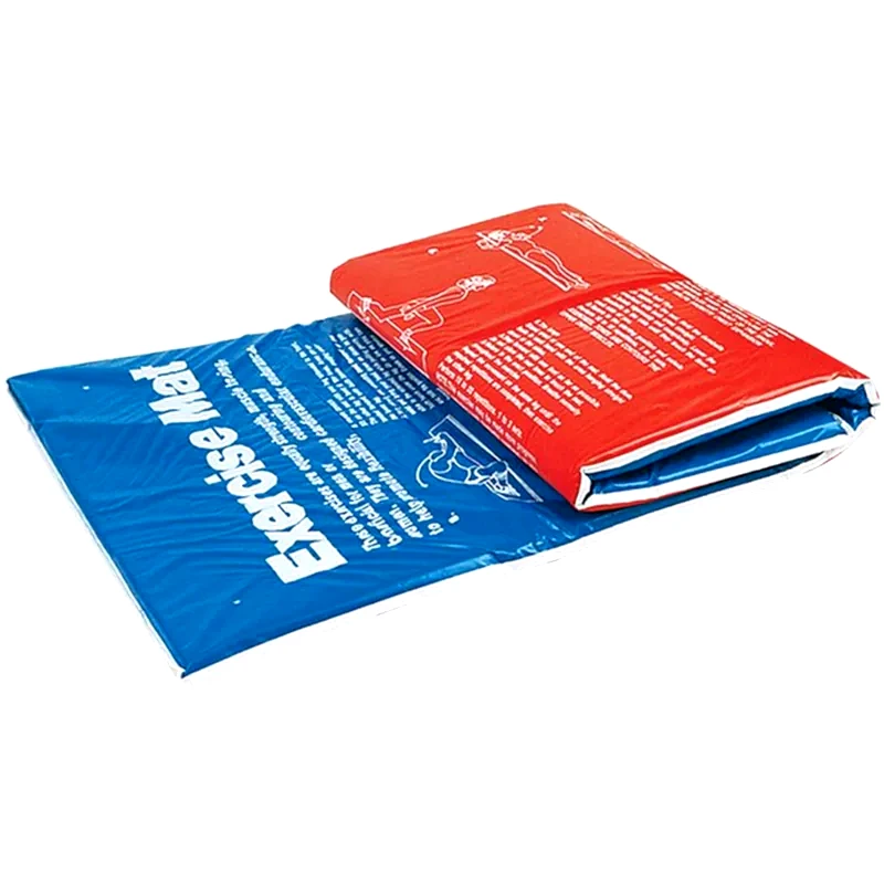 LEOS Στρώμα Γυμναστικής Toorx MAT-GE 181x60x2.5 cm - Κόκκινο/ Μπλε