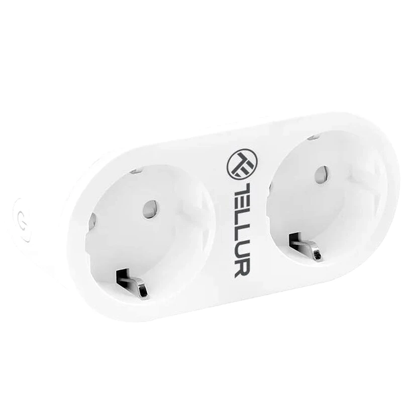 TELLUR Έξυπνη Πρίζα Ρεύματος Tellur με Wi-Fi TLL331061 - Λευκό