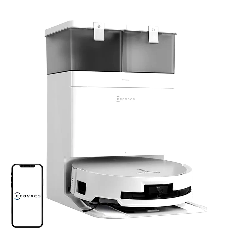 ECOVACS ECOVACS X8 OMNI για Σκούπισμα Σφουγγάρισμα Λευκό Σκούπα Ρομπότ