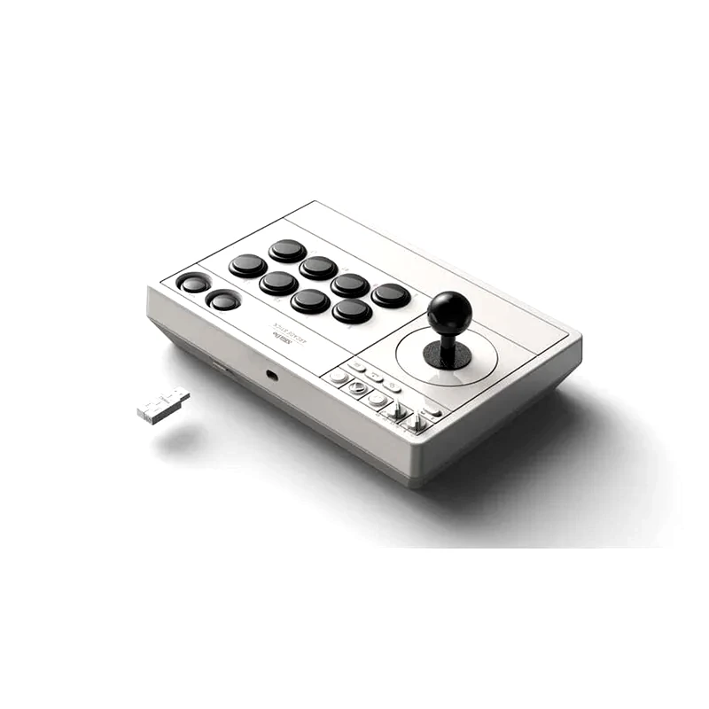 8BITDO 8Bitdo Arcade Stick Joystick Ασύρματο Χειριστήριο Xbox One / Xbox Series X/S - Λευκό