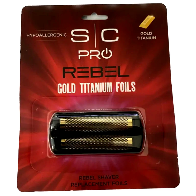 GAMMA+ GAMMA + Stylecraft Rebel Gold Titanium Foils (SC515G) Ανταλλακτικό Πλέγμα για Ξυριστική Μηχανή