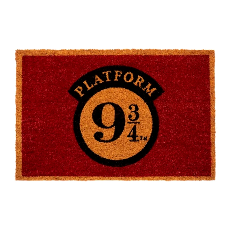 ERIK Πατάκι Εισόδου Erik Harry Potter Platform 9 3/4 40x60 cm - Κόκκινο/Πορτοκαλί