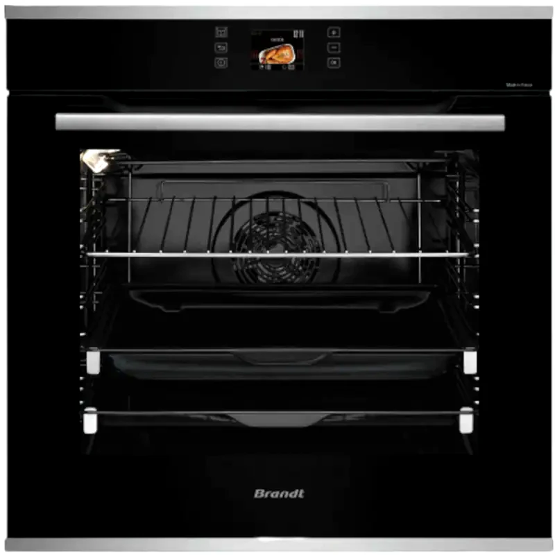 BRANDT BRANDT BOP7568LX Χωρητικότητας 73L Μαύρος Εντοιχιζόμενος Φούρνος Άνω Πάγκου