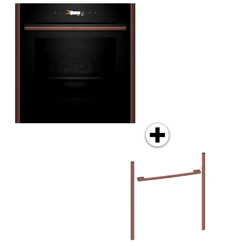 NEFF NEFF B59CR3AY0 71 Lt Flex Design Kit Brushed Bronze Εντοιχιζόμενος Φούρνος Άνω Πάγκου