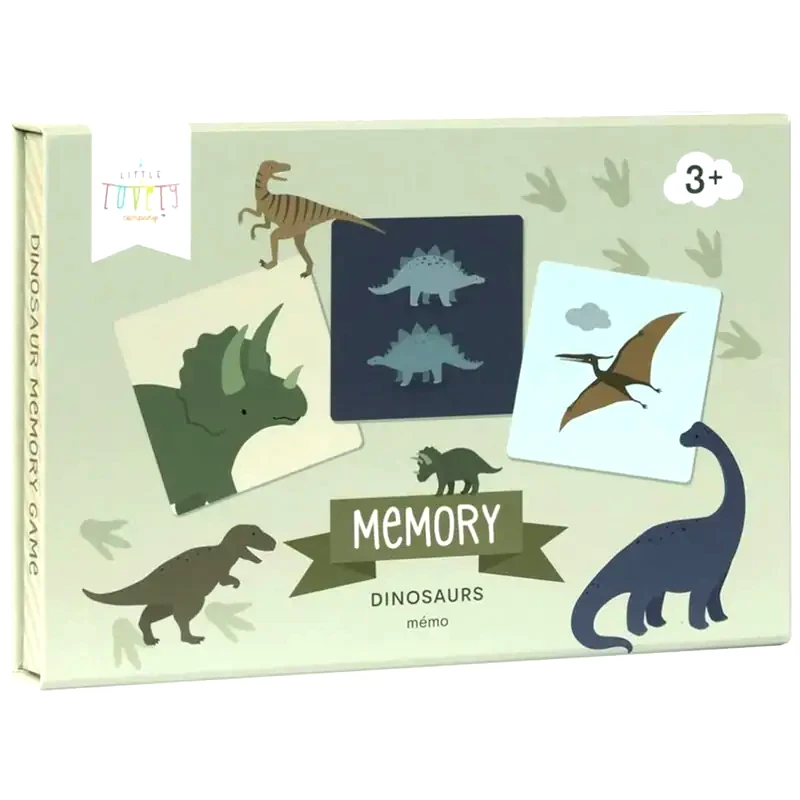 Παιχνίδι Μνήμης Α Little Lovely Company Dinosaurs Pgmedi04 3+ Ετών