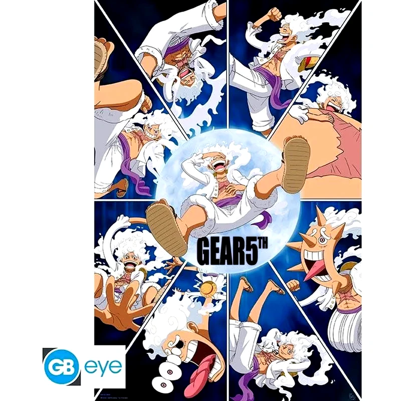 GBEYE Αφίσα One Piece Gear Five Κάθετη 61x92 cm