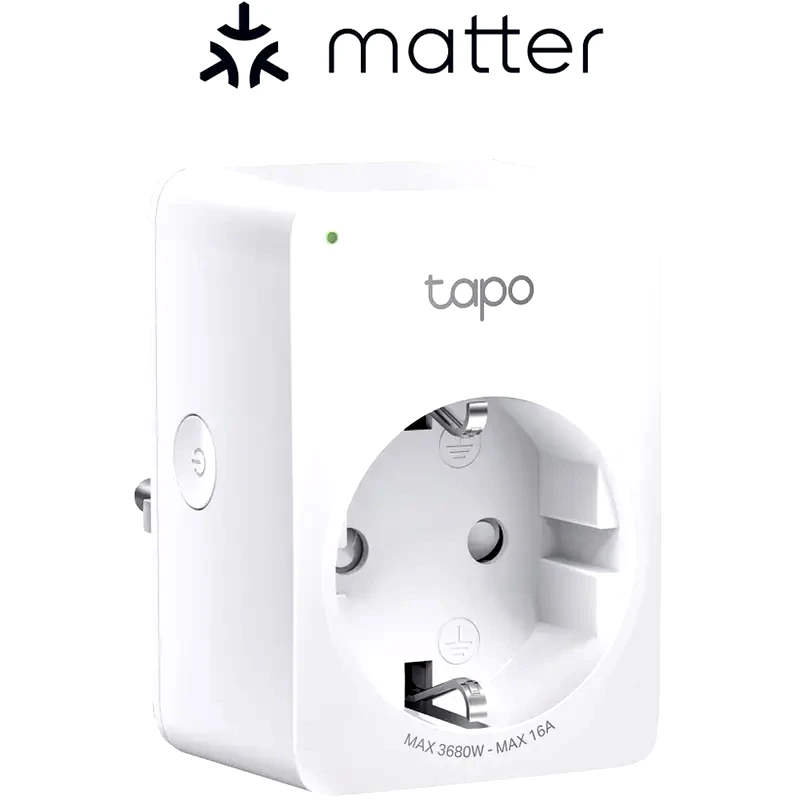 TP-LINK Έξυπνη πρίζα ρεύματος TP-Link Tapo P110M με Wi-Fi, Bluetooth, 3680W