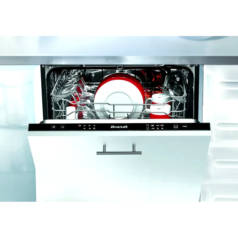 BRANDT BRANDT BDJ325LB για 13 Σερβίτσια με Dual Zone και Πρόγραμμα Eco Πλήρως Εντοιχιζόμενο Πλυντήριο Πιάτων