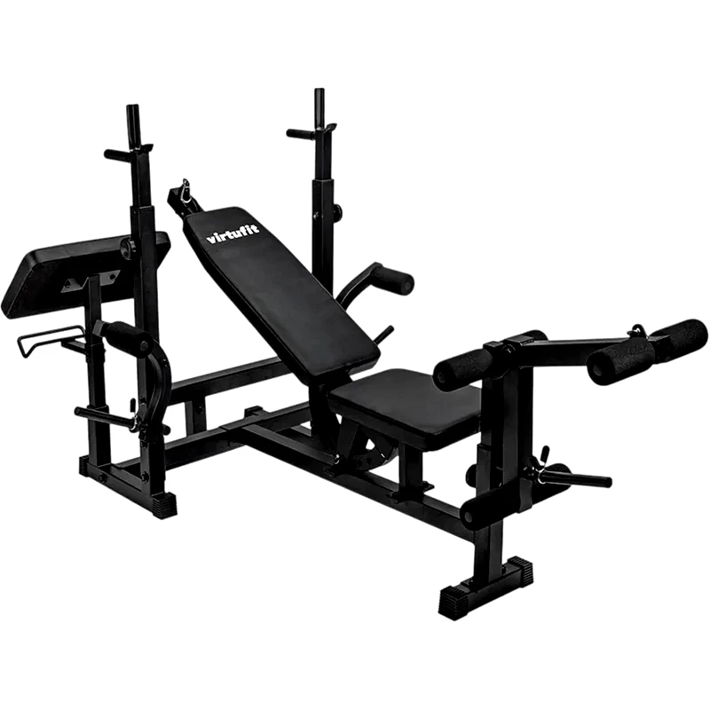 VIRTUFIT Πάγκος Γυμναστικής VIRTUFIT B02030 Ρυθμιζόμενος Μαύρος