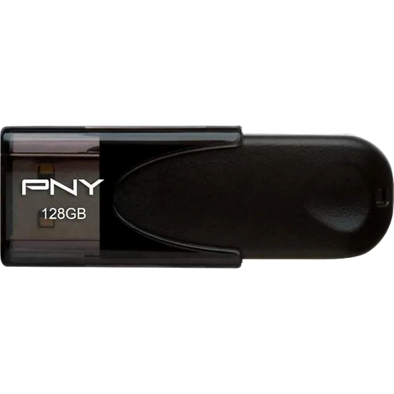 PNY PNY Attaché 4 128GB USB 2.0 Stick Μαύρο