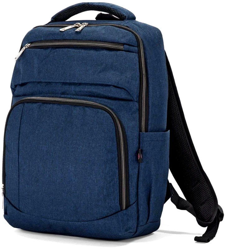 Diamond Σακίδιο με Θήκη Laptop 15.6 DIAMOND DM008 Μπλε