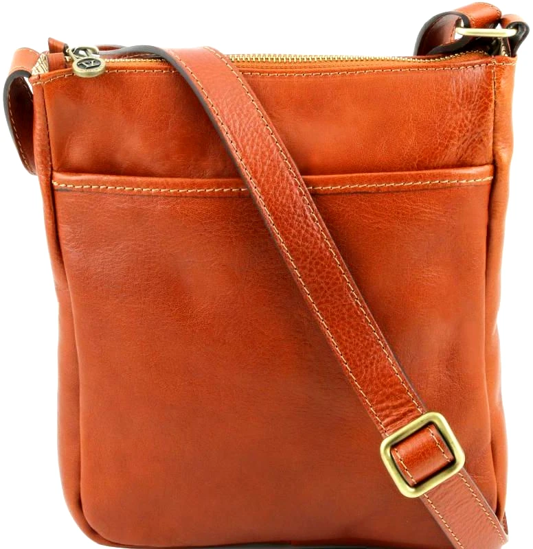 Tuscany Leather Ανδρικό Τσαντάκι Δερμάτινο Jason Tuscany Leather TL141300 Μελί