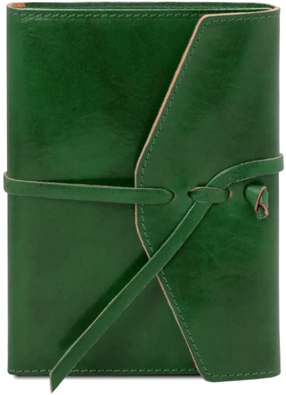 Tuscany Leather Σημειωματάριο Δερμάτινο Tuscany Leather TL142027 Κυπαρισσί