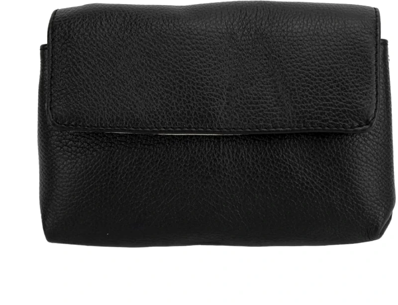 Firenze Leather Δερμάτινο Τσαντάκι Ώμου Firenze Leather 9107 Μαύρο