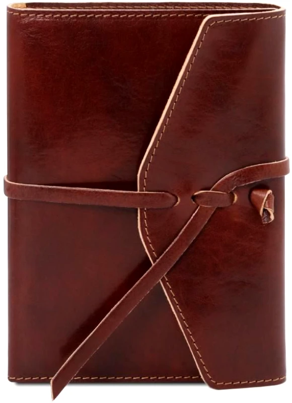 Tuscany Leather Σημειωματάριο Δερμάτινο Tuscany Leather TL142027 Καφέ