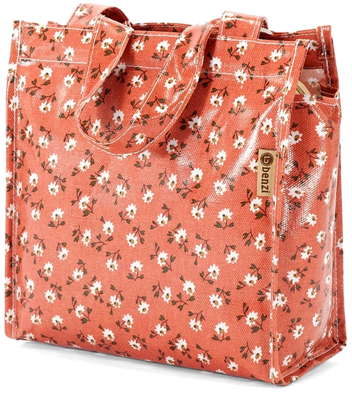 Benzi Τσάντα Shopping 23x20x12cm Benzi BZ5396 Κοραλί