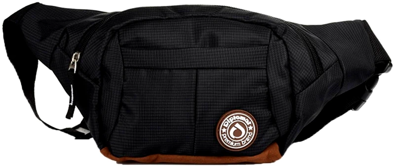 Diplomat Τσαντάκι Μέσης Diplomat BF851 Μαύρο