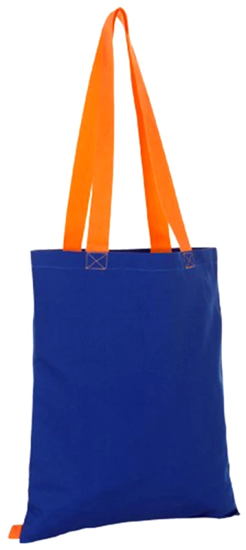 Sols Τσαντα Αγορας 100% Canvas Sols Hamilton 01683-885 Μπλε/Πορτοκαλί