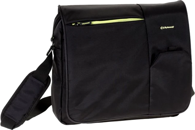 Diplomat Τσάντα Ταχυδρόμου PC 315 Diplomat Μαυρο