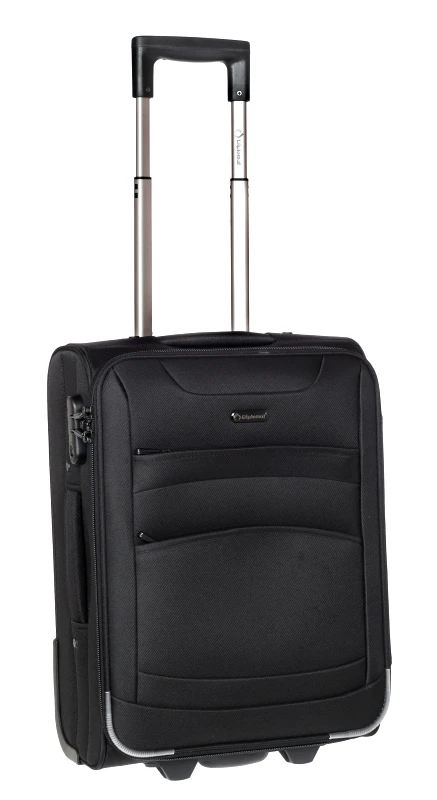 Diplomat Βαλίτσα Καμπίνας 55cm Diplomat ZC6019-S Μαύρο