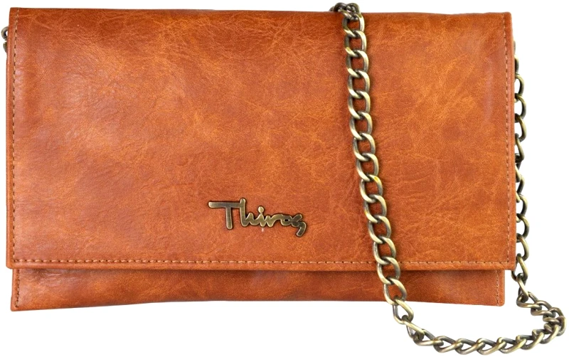 Thiros Βραδινός Φάκελος Singature Thiros 28-0685 Mocha