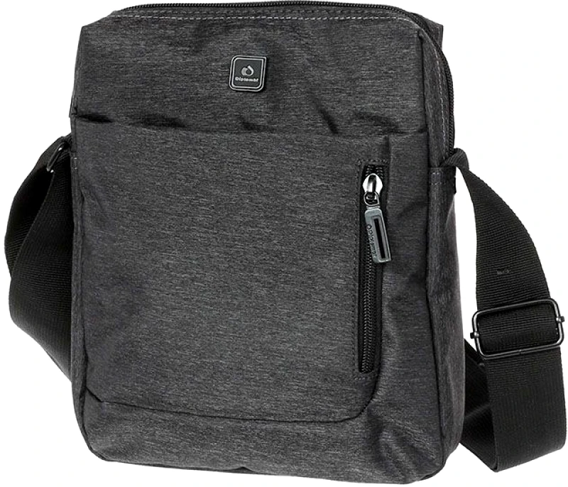 Diplomat Τσαντάκι Ώμου Μεγάλο LC903 Ανθρακί