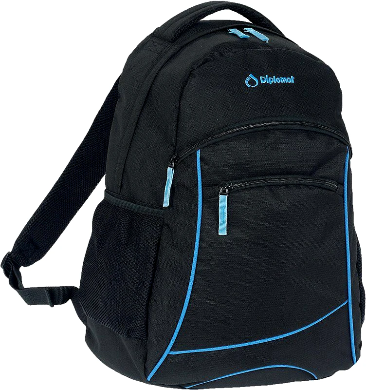 Diplomat Τσάντα πλάτης BF10 Diplomat Μαύρο