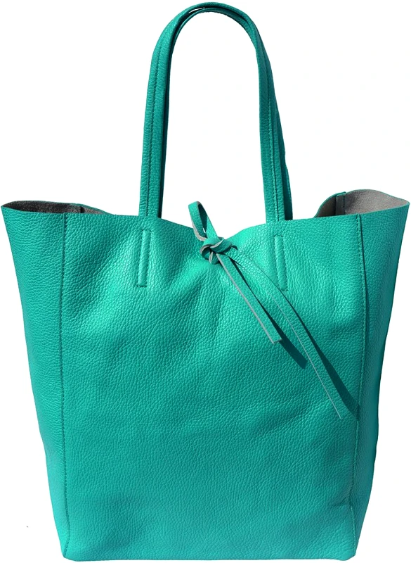 Firenze Leather Δερματινη Τσαντα Ωμου Babila Firenze Leather 9121 Τυρκουαζ