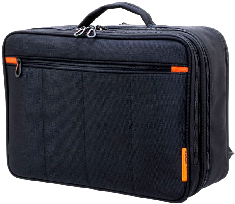 Davidts Τσάντα Laptop-Σακίδιο πλάτης 15.6 DAVIDTS 257009-01 Μαύρη