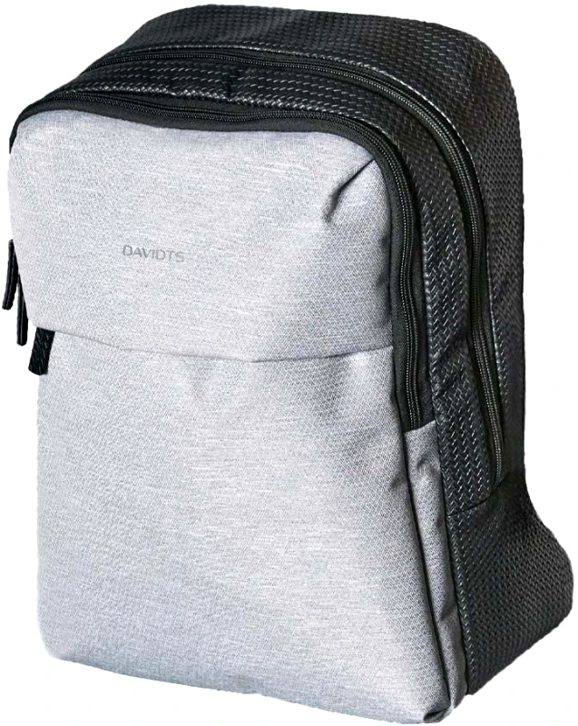 Davidts Σακίδιο με Θήκη Laptop 14.1 DAVIDTS 240090-20 Γκρι/Μαύρο