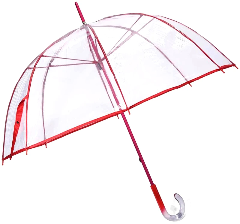 BENZI Ομπρέλα Χειροκίνητη Μπαστούνι BENZI Κόκκινη PA060