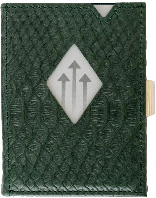 Exentri Πορτοφόλι Exentri Green Cobra EXW333