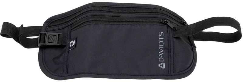 DAVIDTS Τσαντάκι Μέσης Ταξιδίου DAVIDTS Μαύρο 280004-01