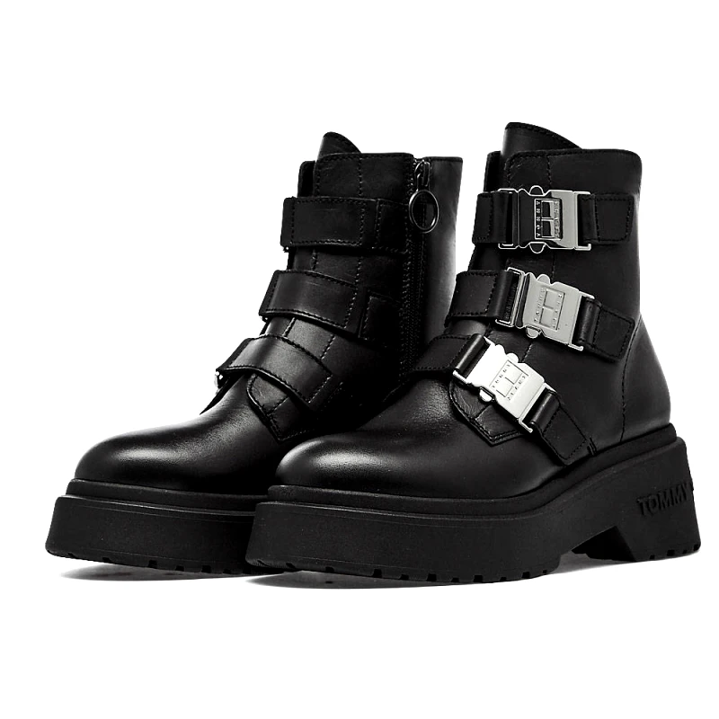 Tommy Hilfiger Tommy Hilfiger - Tommy Hilfiger Tjw Chunky Boot Hardware EN0EN02443 - 00873